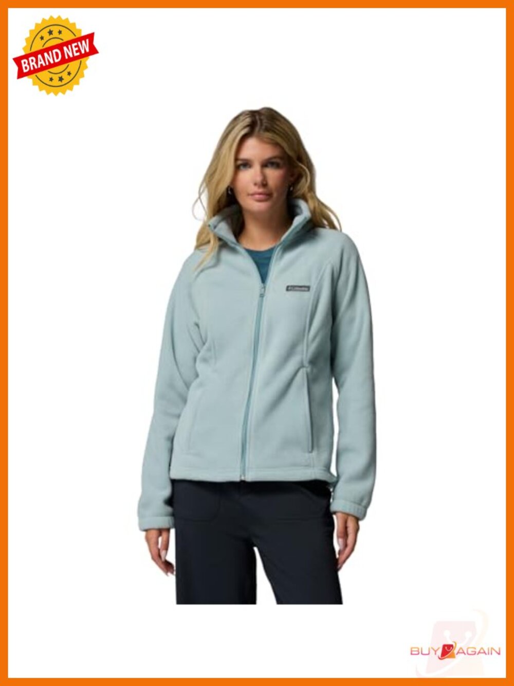 Full Zip Fleece Jacket Polyester MTR Warm Winter Outdoor